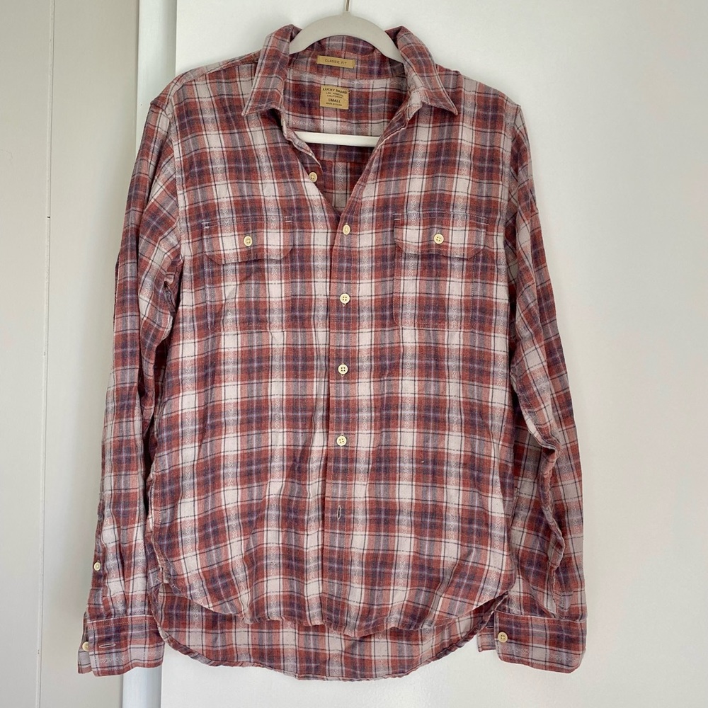 Lucky Brand classic fit flannel